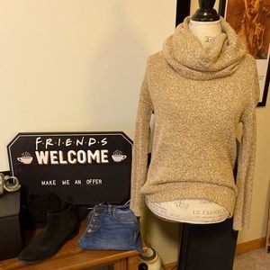 Daytrip Cowl Neck Popcorn Sweater